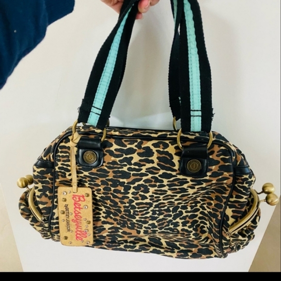 🌠FIRM🌠⭐RARE⭐MARILYN MONROE DIAMOND GIRL BETSEY JOHNSON SATCHEL - Picture 5 of 10